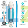 Φουσκωτή SUB σανίδα Stand Up Paddle Board B1 Μέγεθος 10'6 – ZU711 - Изображение 2